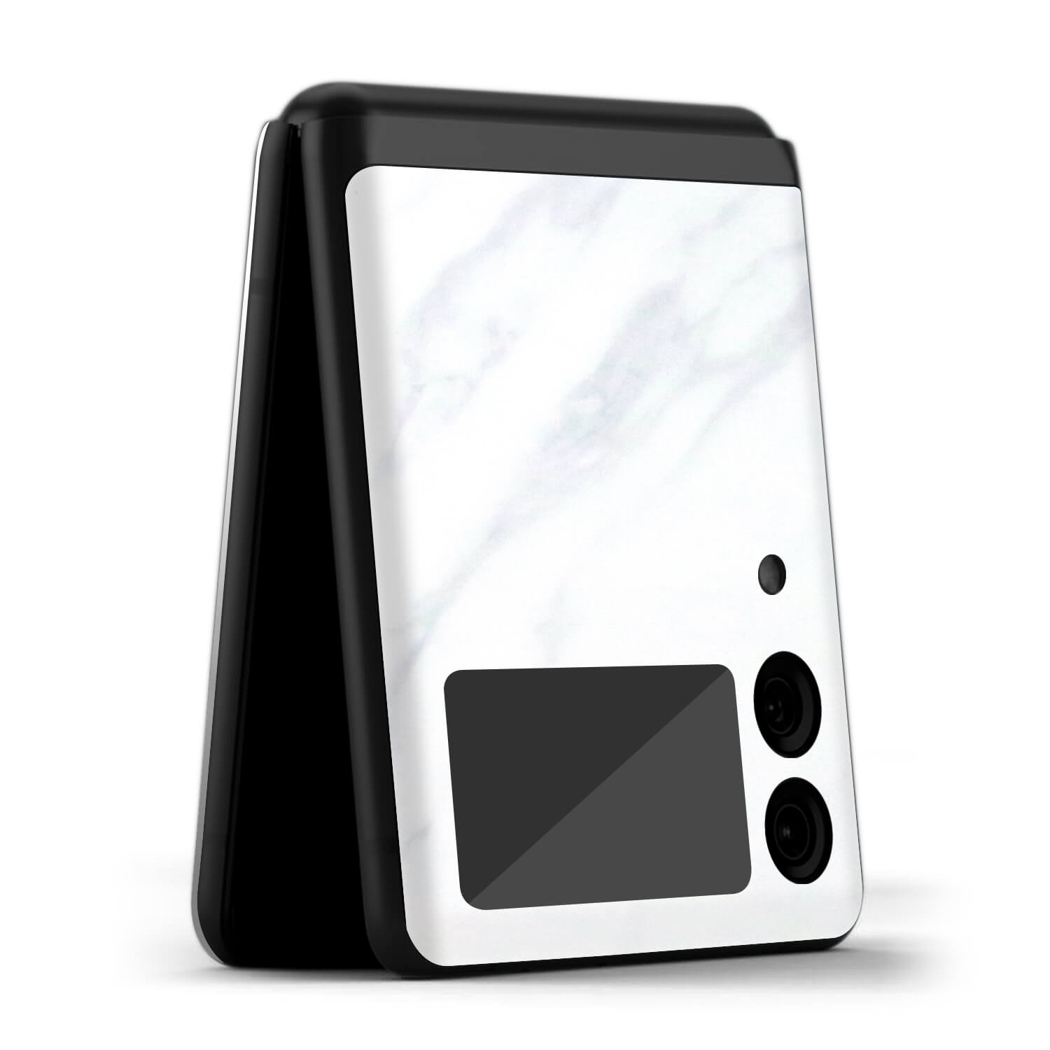 Samsung Galaxy Z Flip 3 White marble skins