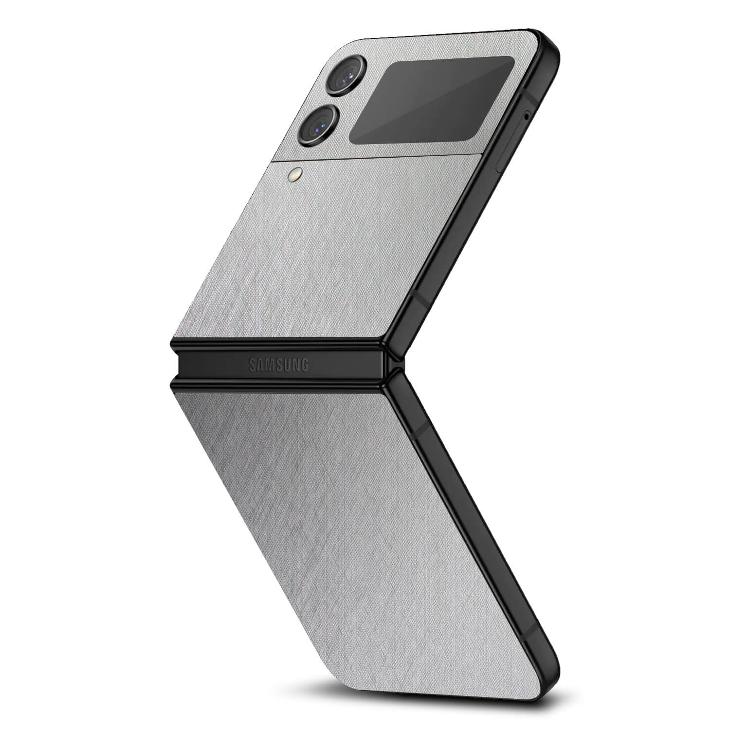Samsung Galaxy Z Flip 4 Brushed aluminium skins