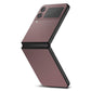 Samsung Galaxy Z Flip 4 Textured matt mulberry skins