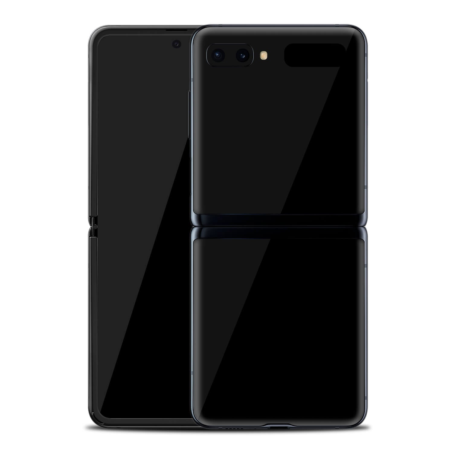 Samsung Galaxy Z Flip Black Gloss Skins