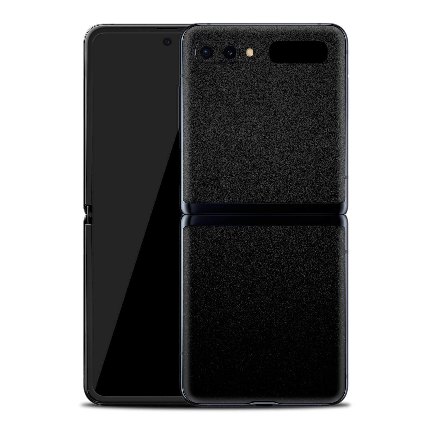 Samsung Galaxy Z Flip Textured Matt Black Skins