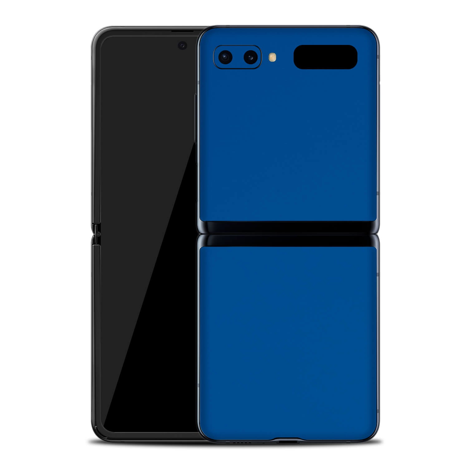 Samsung Galaxy Z Flip Textured Matt Royal Blue Skins
