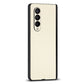 Samsung Galaxy Z Fold 3 Textured matt cream skins