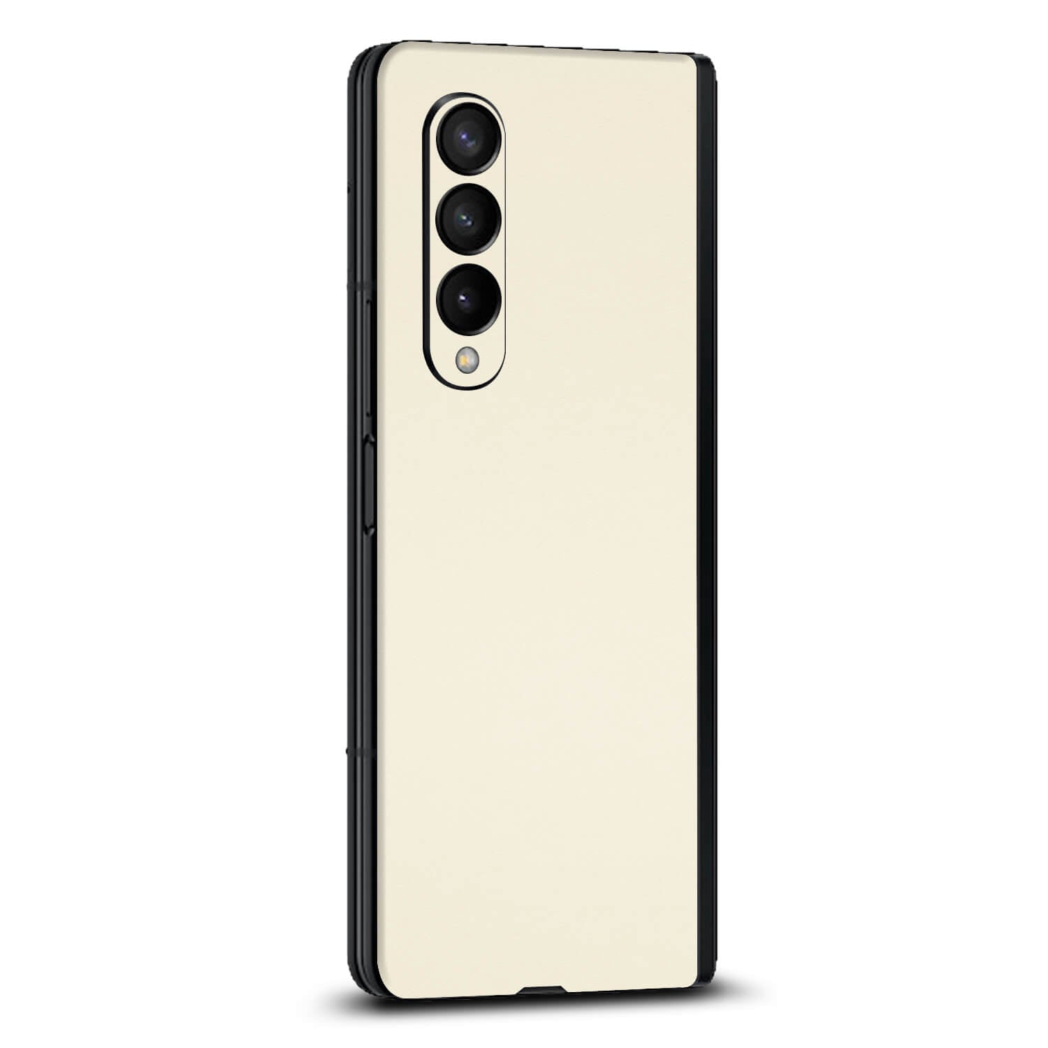 Samsung Galaxy Z Fold 3 Textured matt cream skins