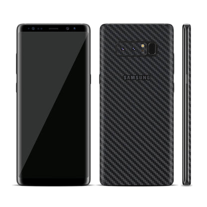 Samsung Galaxy Note 8 Black Carbon Fibre Skins