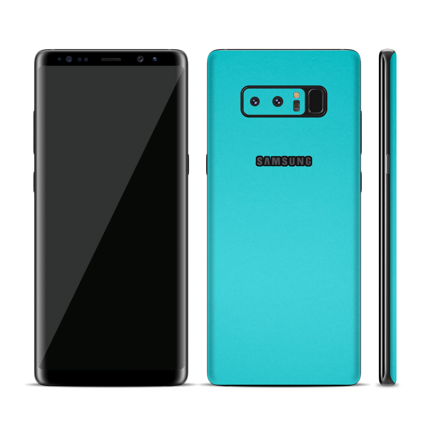 Samsung Galaxy Note 8 Textured Matt Turquoise Skins
