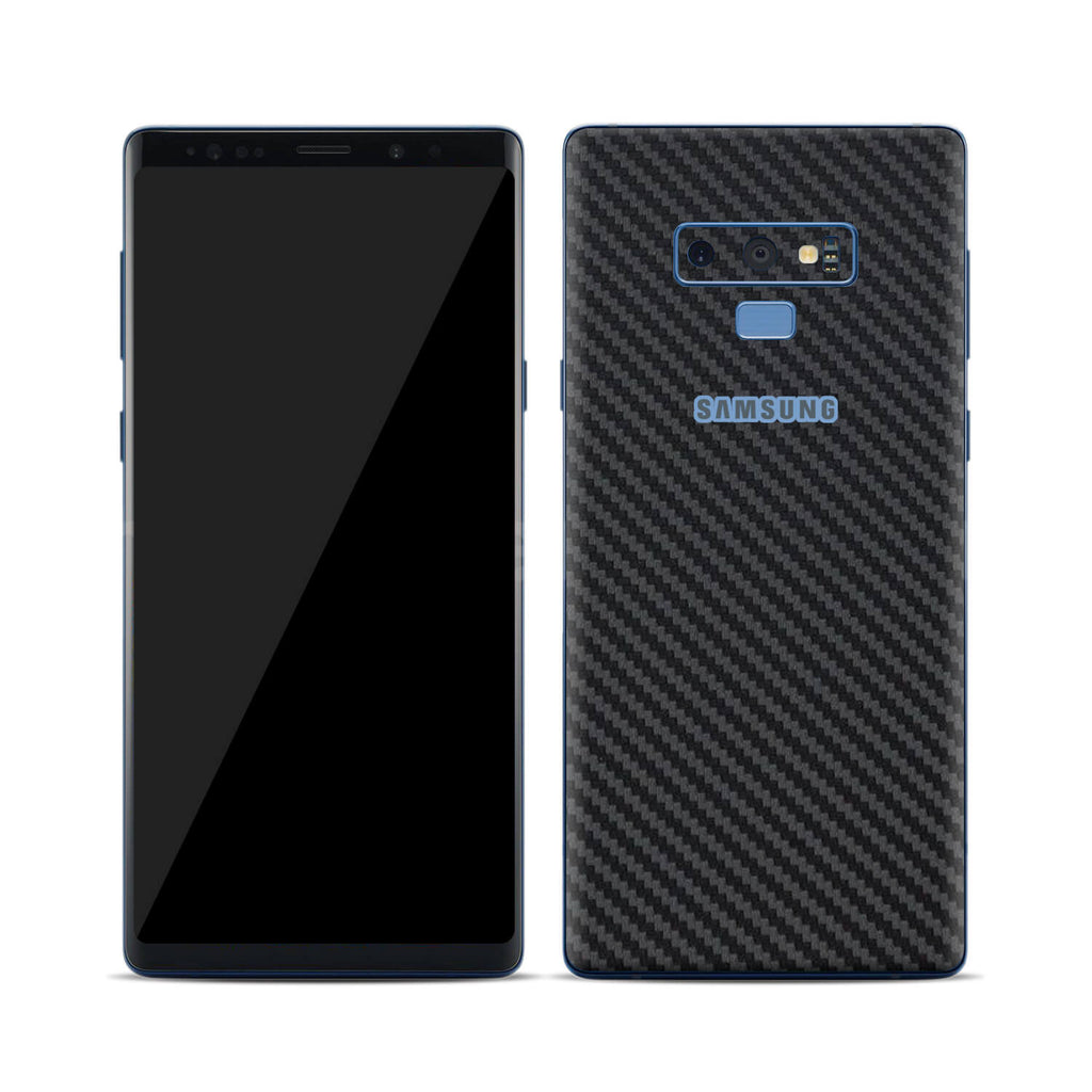 Samsung Galaxy Note 9 Black Carbon Fibre Skins