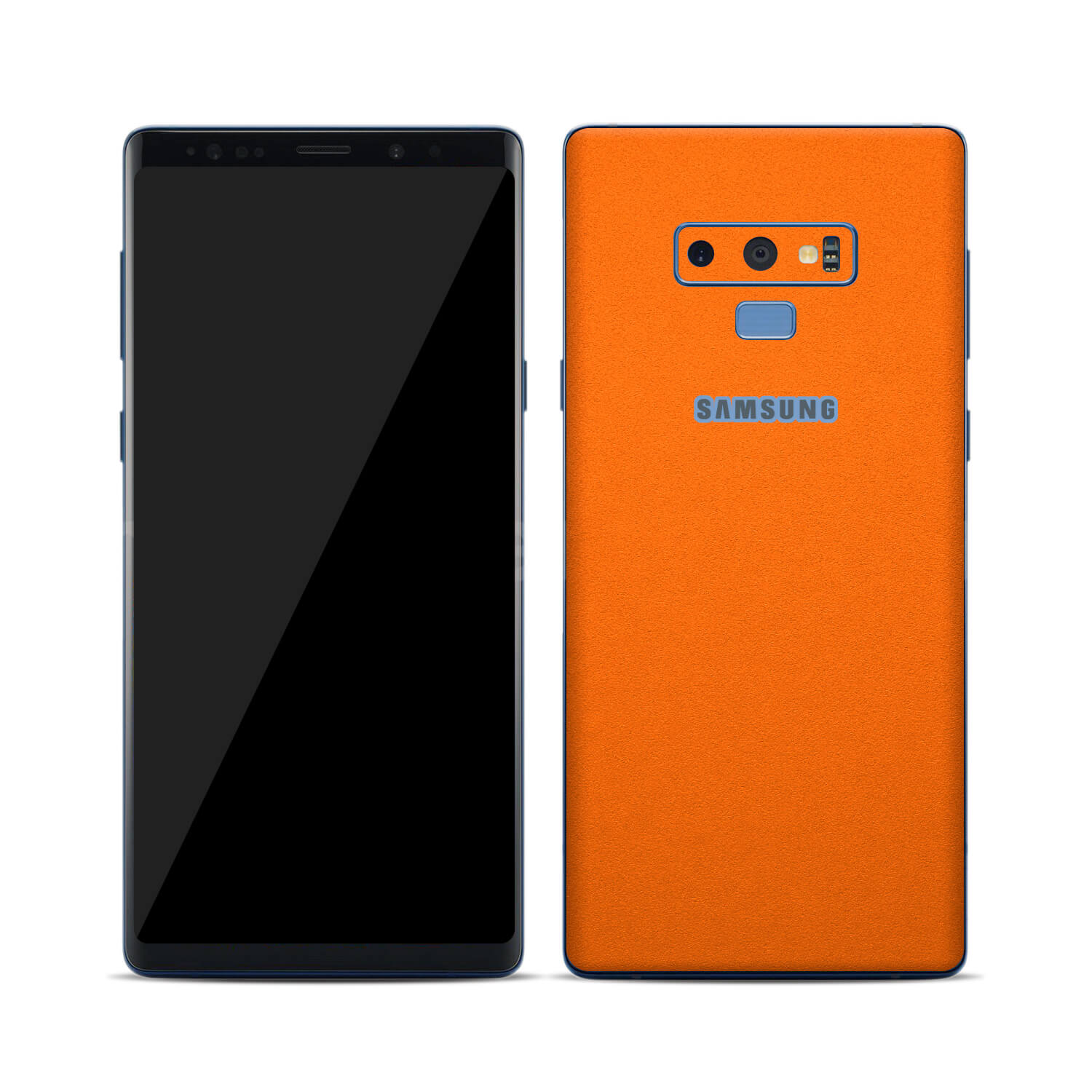 Samsung Galaxy Note 9 Textured Matt Orange Skins
