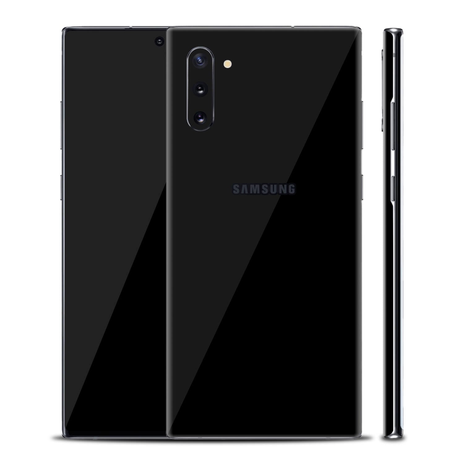 Samsung Galaxy Note 10 Black Gloss Skins