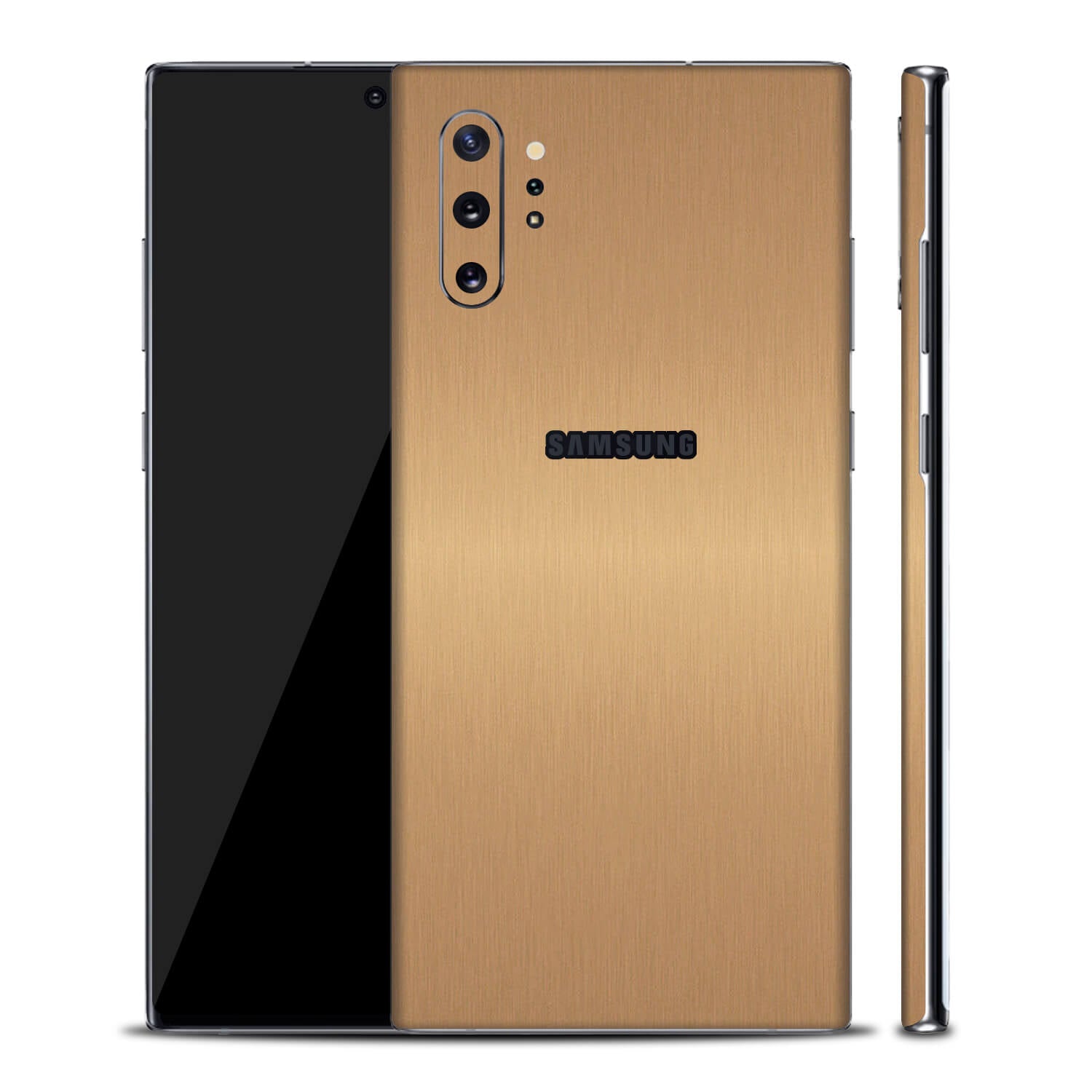Samsung Galaxy Note 10 Plus 5G Brushed Gold Skins