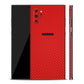 Samsung Galaxy Note 10 Plus 5G Red Carbon Fibre Skins