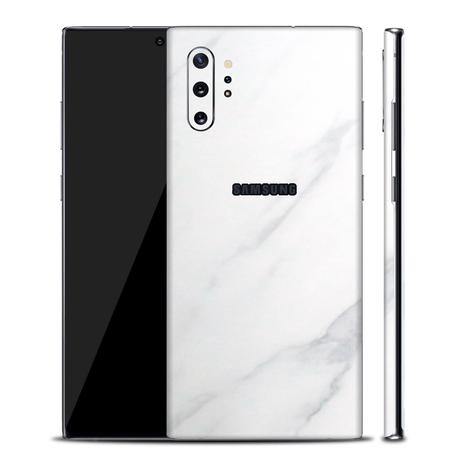 Samsung Galaxy Note 10 Plus 5G White Marble Skins