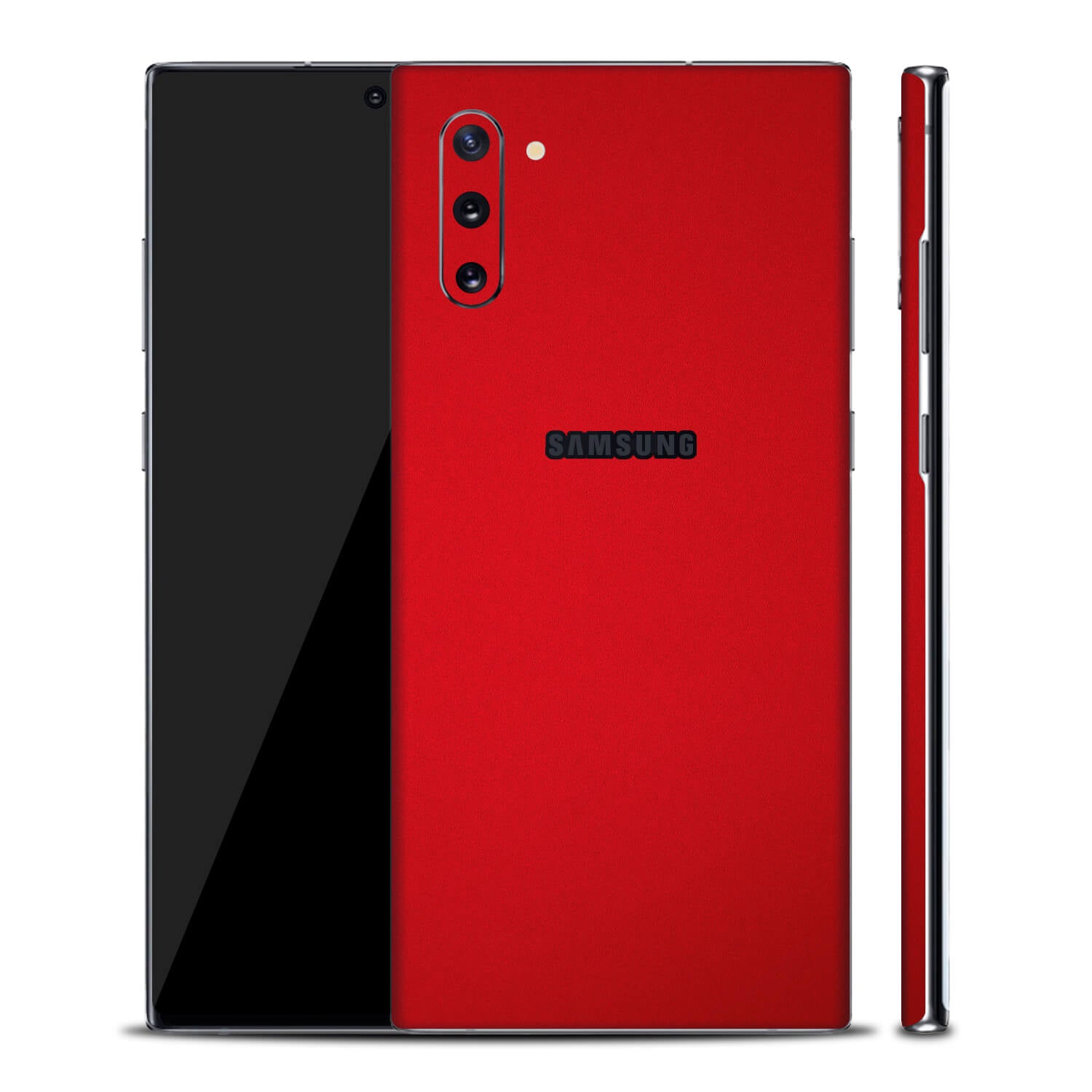 Samsung Galaxy Note 10 Textured Matt Red Skins