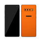 Samsung Galaxy S10 Plus Textured Matt Orange Skins