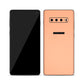 Samsung Galaxy S10 Textured Matt Peach Skins