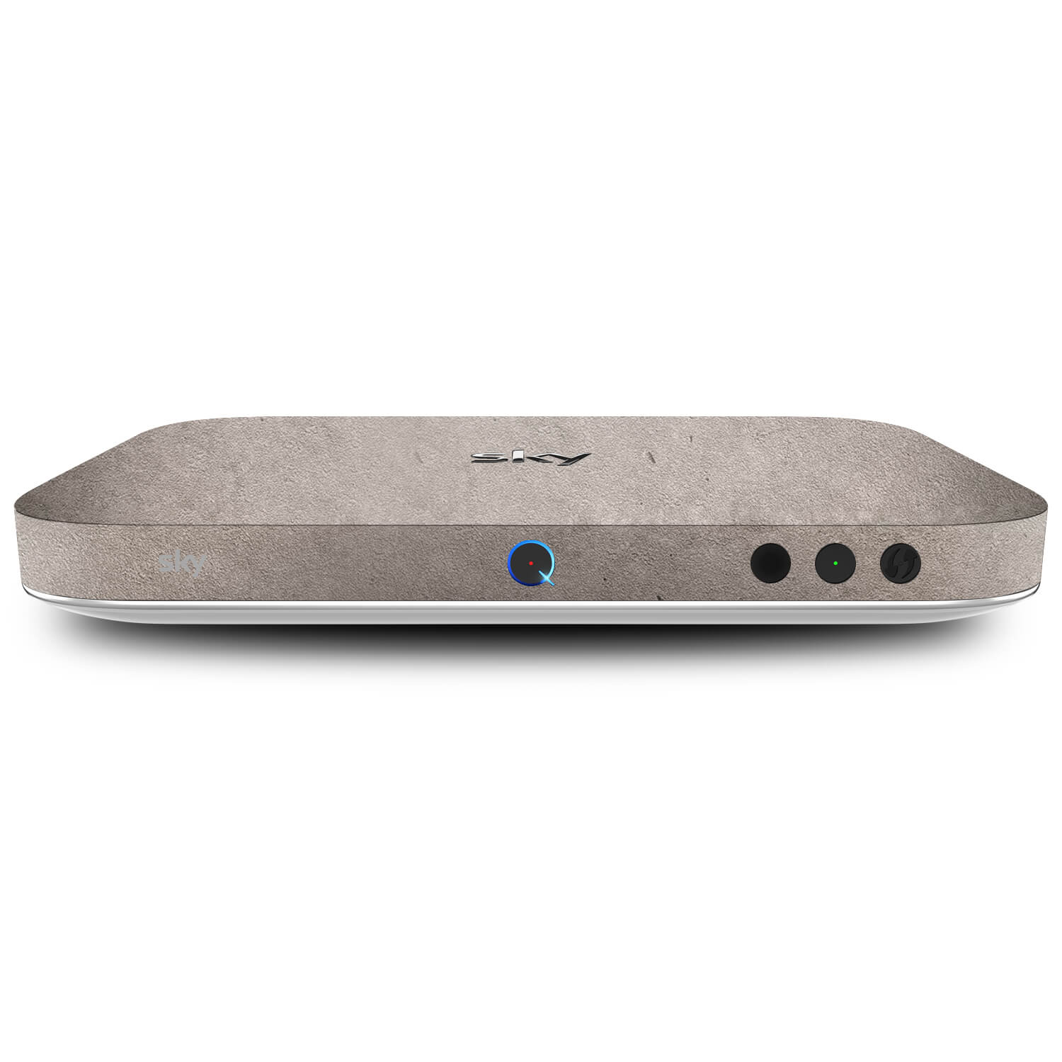 Sky Q Box Sahara Concrete Skins