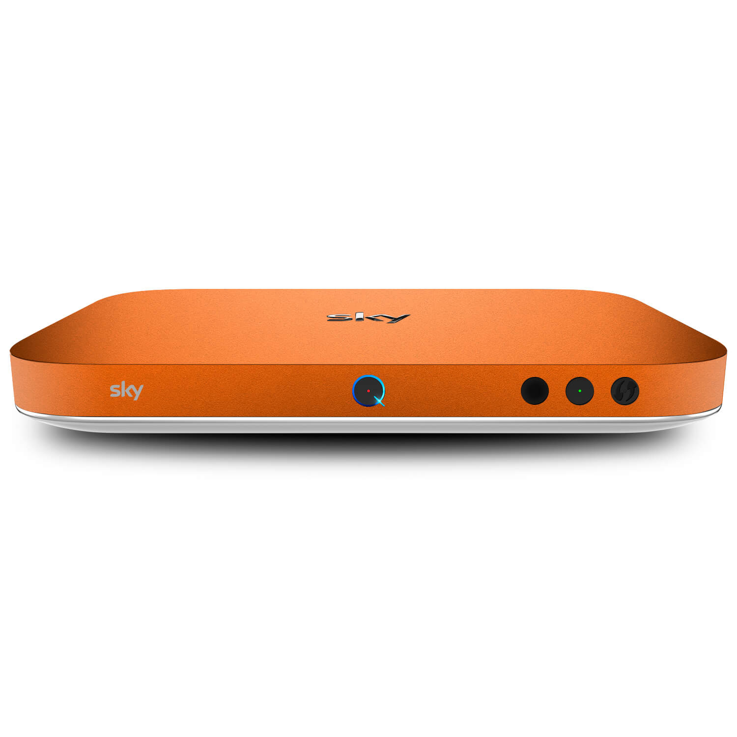 Sky Q Box Textured Matt Orange Skins