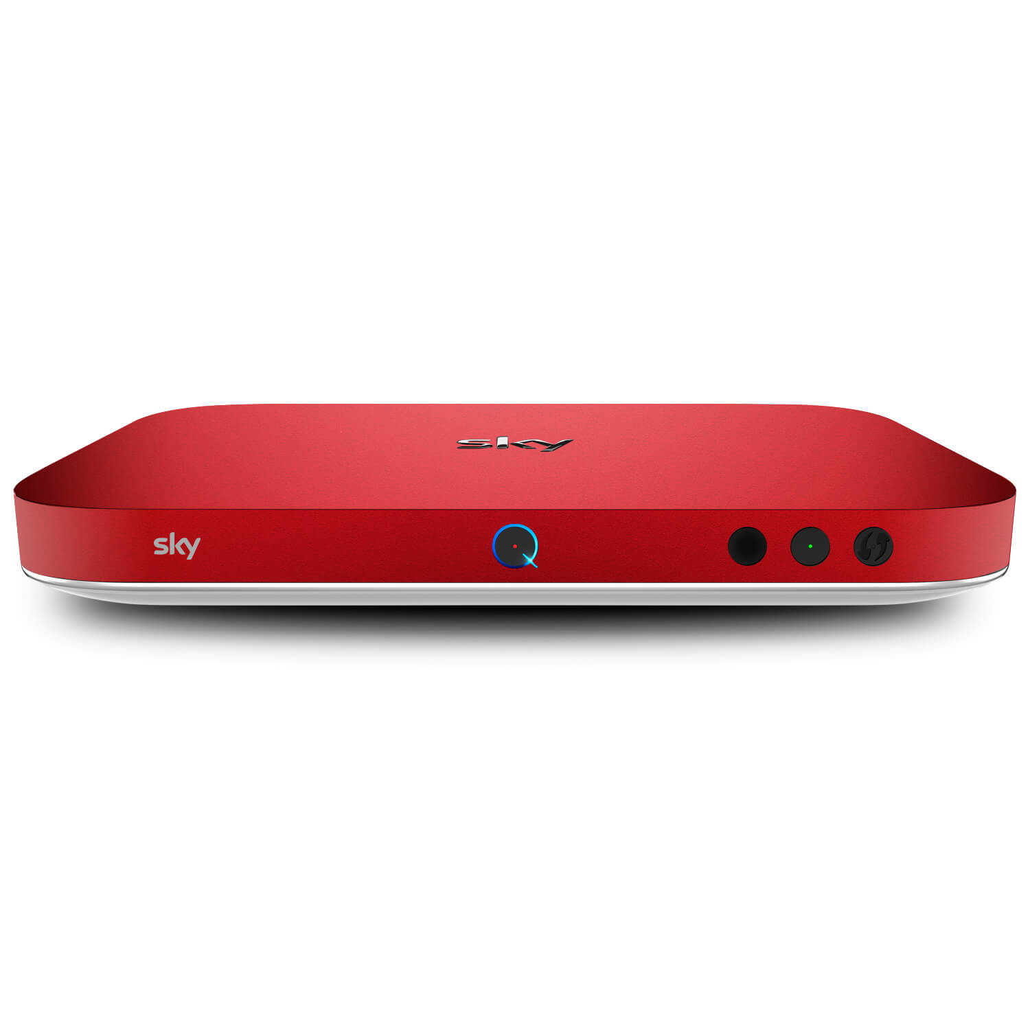 Sky Q Box Textured Matt Red Skins