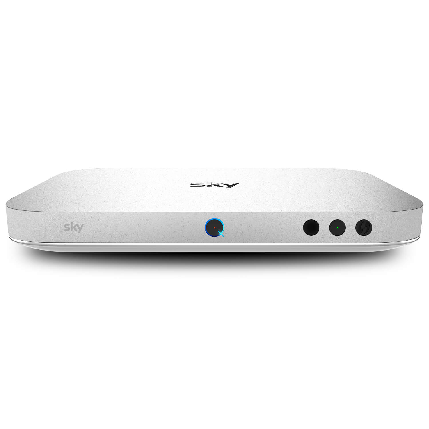 Sky Q Box Textured Matt White Skins