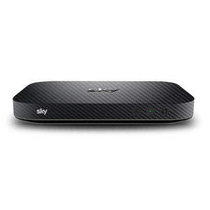 Sky Q Mini Box Black Carbon Fibre Skins