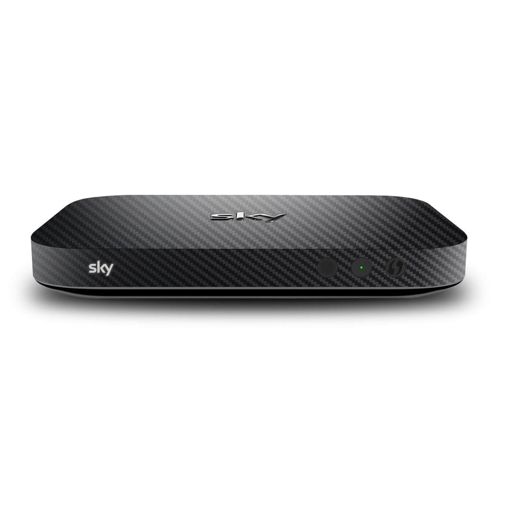 Sky Q Mini Box Black Carbon Fibre Skins