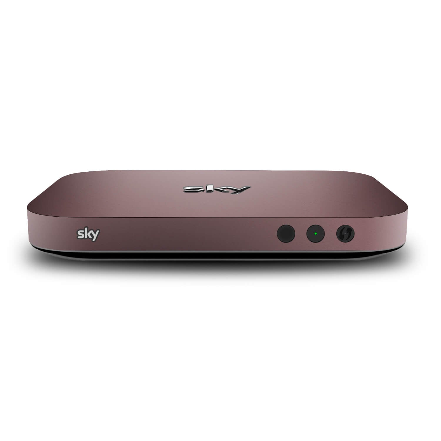 Sky Q Mini Box Textured Matt Mulberry Skin