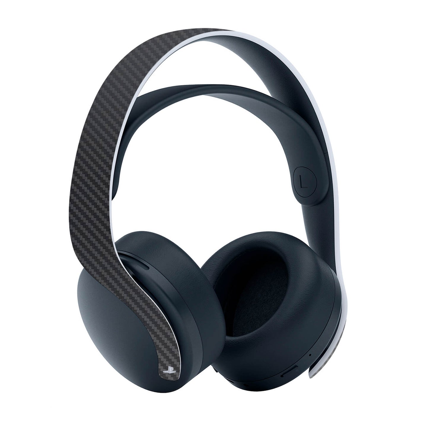 PS5 Pulse 3D Wireless Headset Black Carbon Fibre Skins