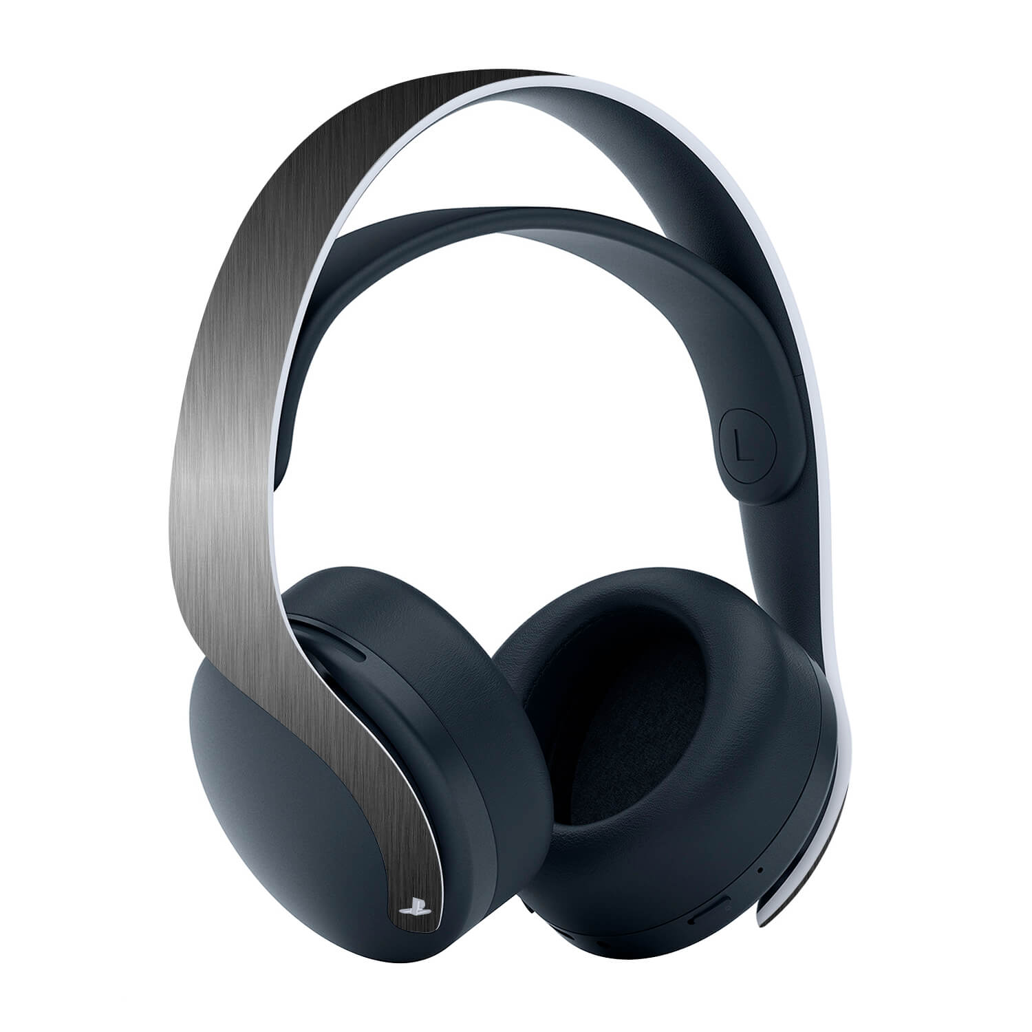 PS5 Pulse 3D Wireless Headset Brushed Titanium Skins