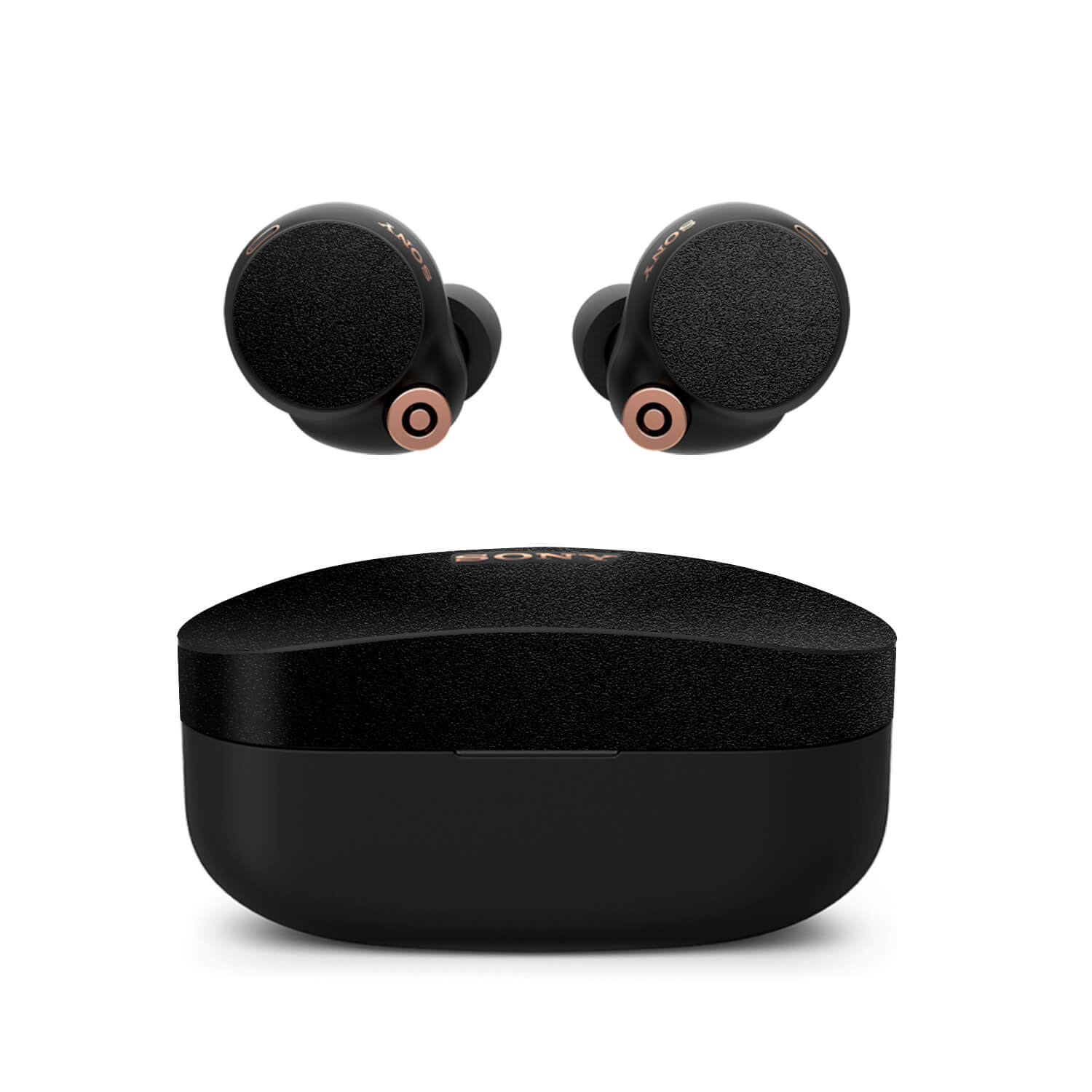 Sony WF-1000XM4 Earbud Textured matt black skins