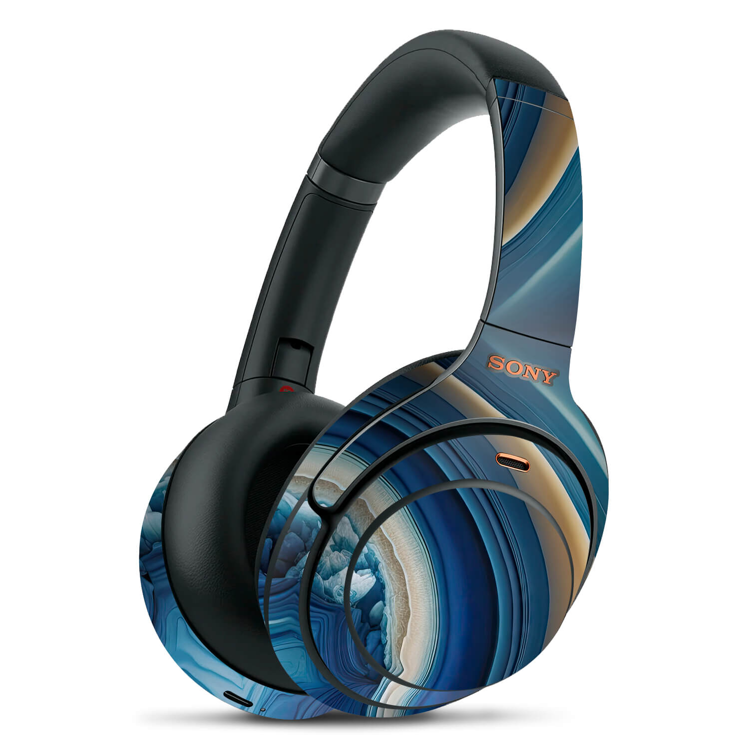 Sony WH1000XM4 Azure onyx skins