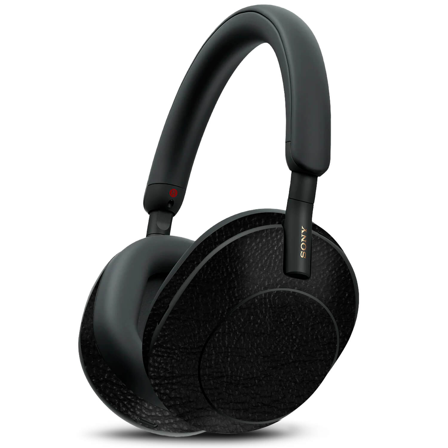 Sony WH1000XM5 Black leather skins