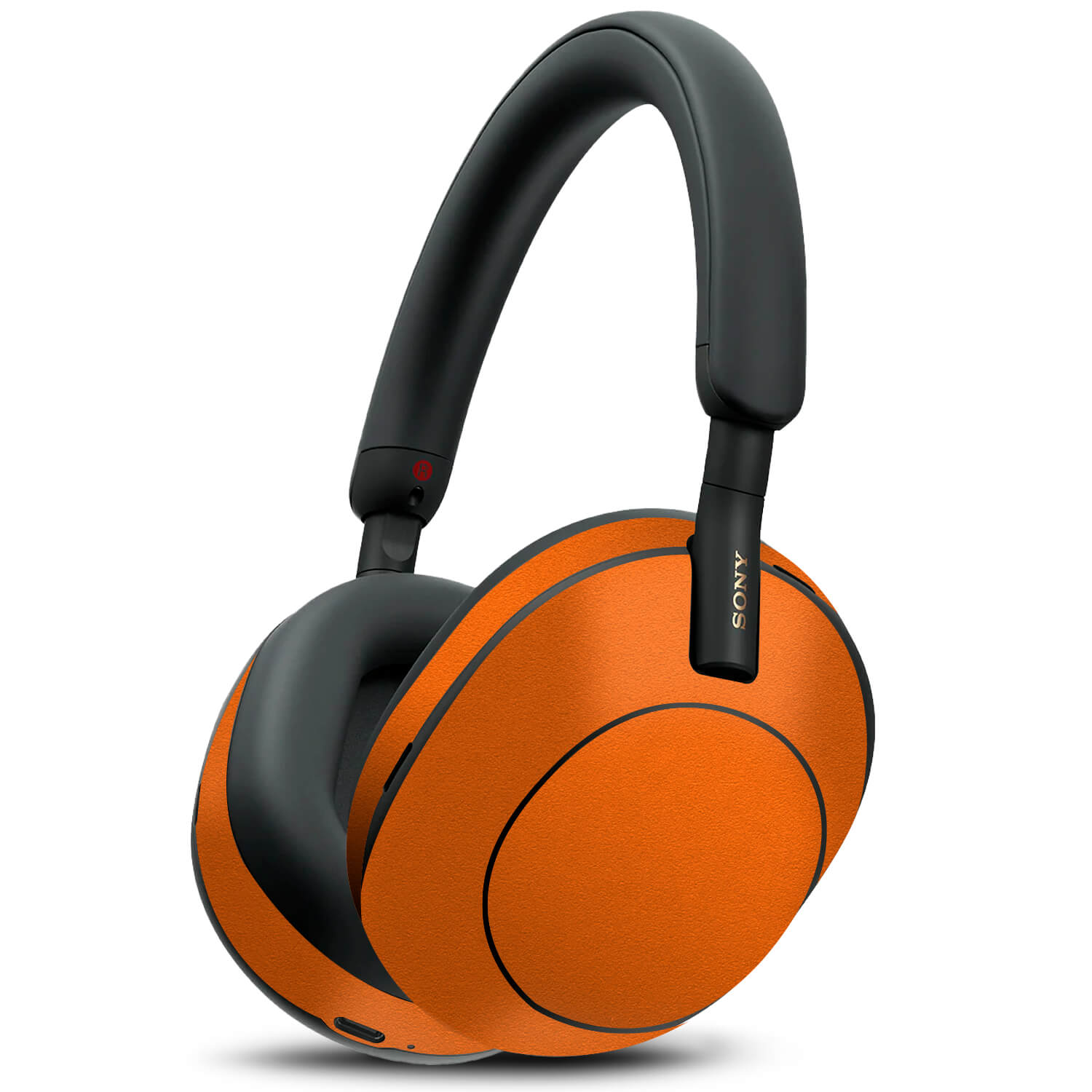 Sony WH1000XM5 Textured matt orange skins