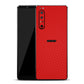 Sony Xperia 1 ii Red Carbon Fibre Skins