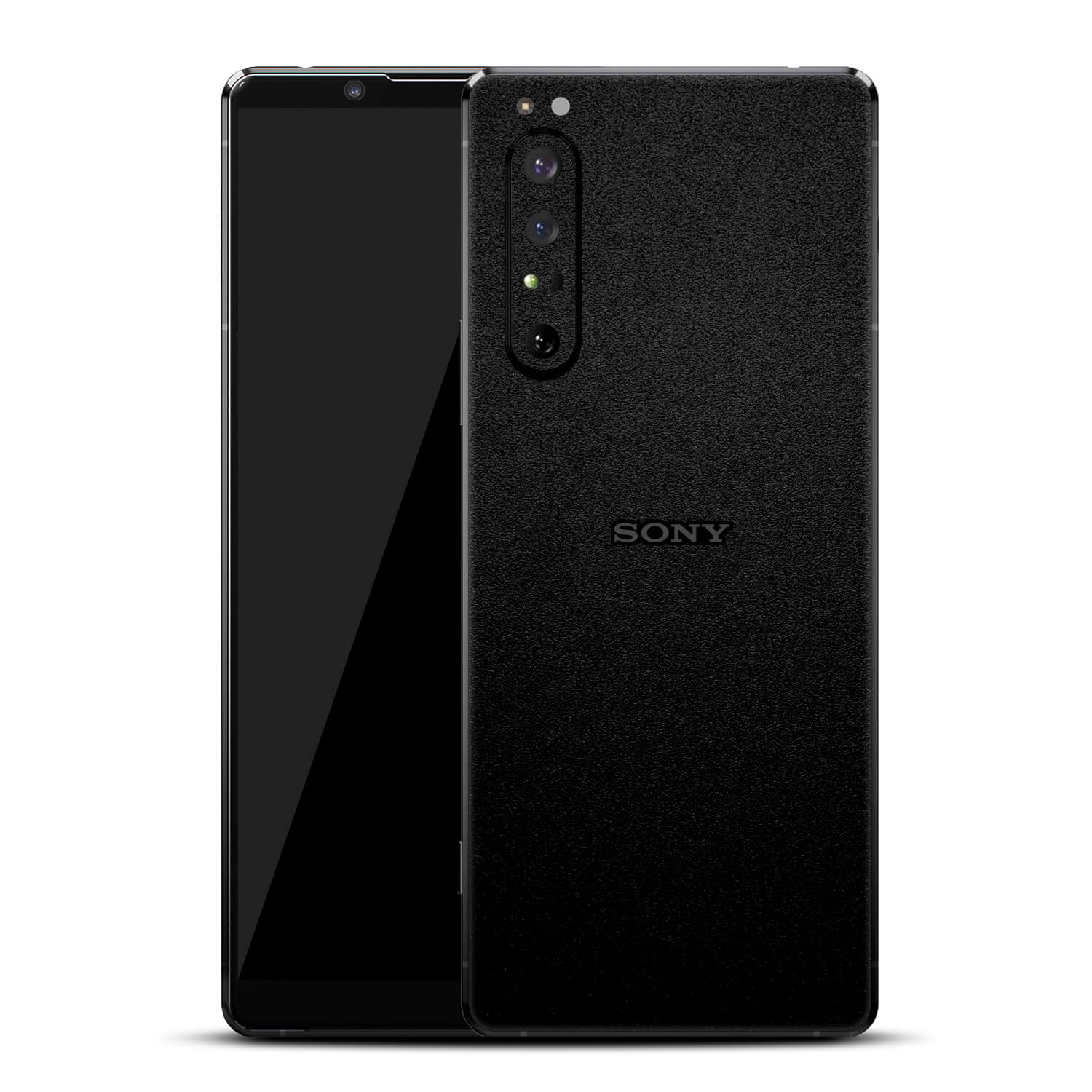 Sony Xperia 1 ii Textured Matt Black Skins