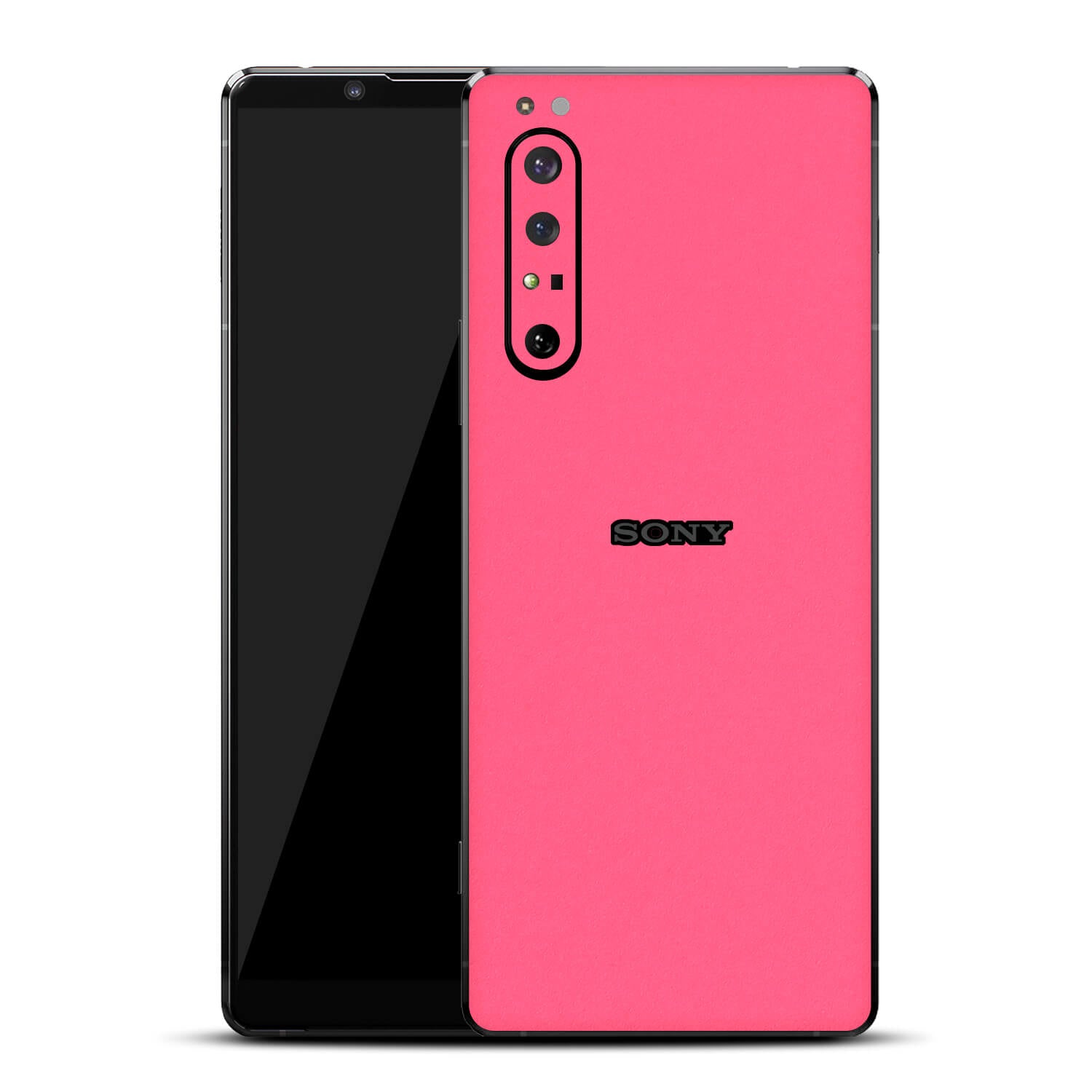 Sony Xperia 1 ii Textured Matt Pink Skins