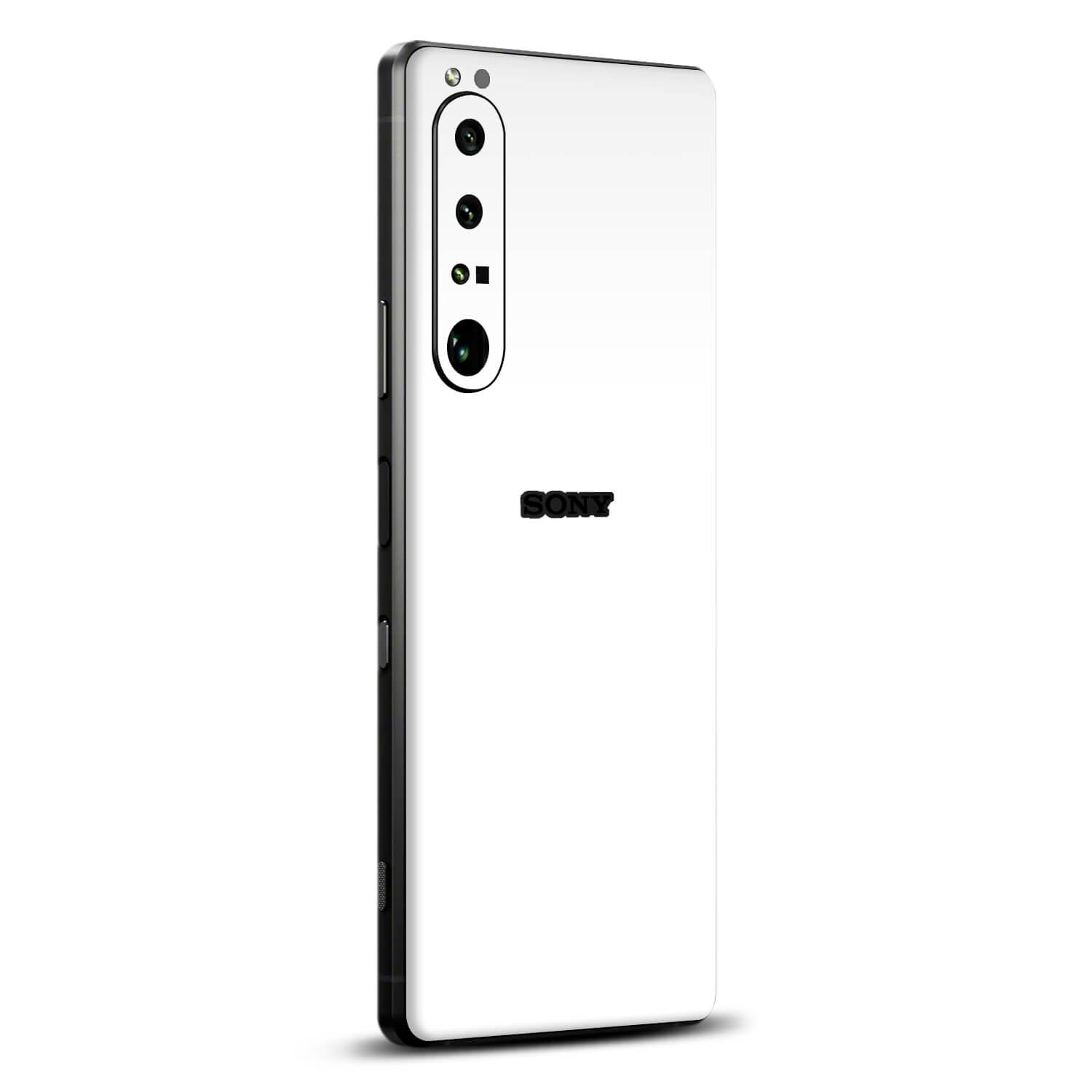 Sony Xperia 1 iv White gloss skins