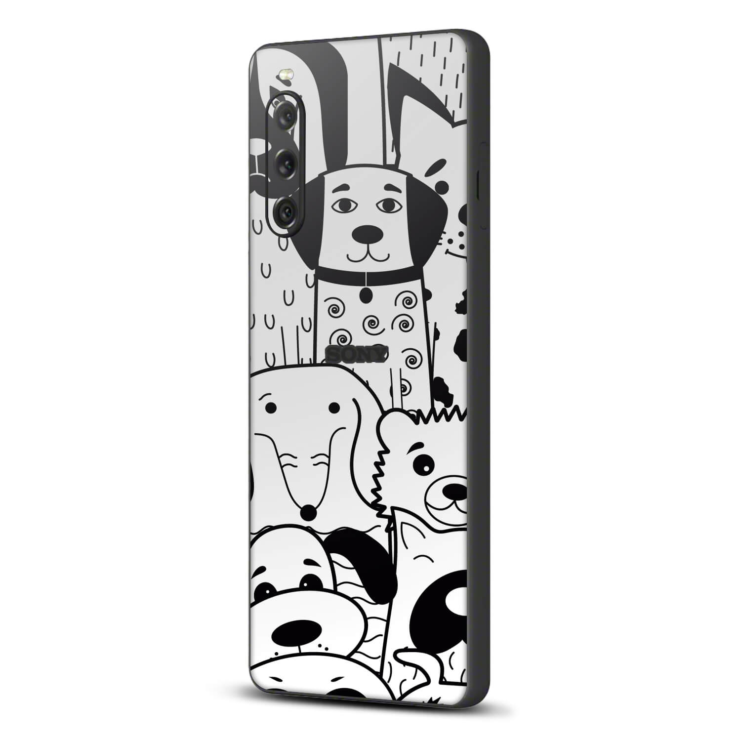 Sony Xperia 10 v Doodles dog skins