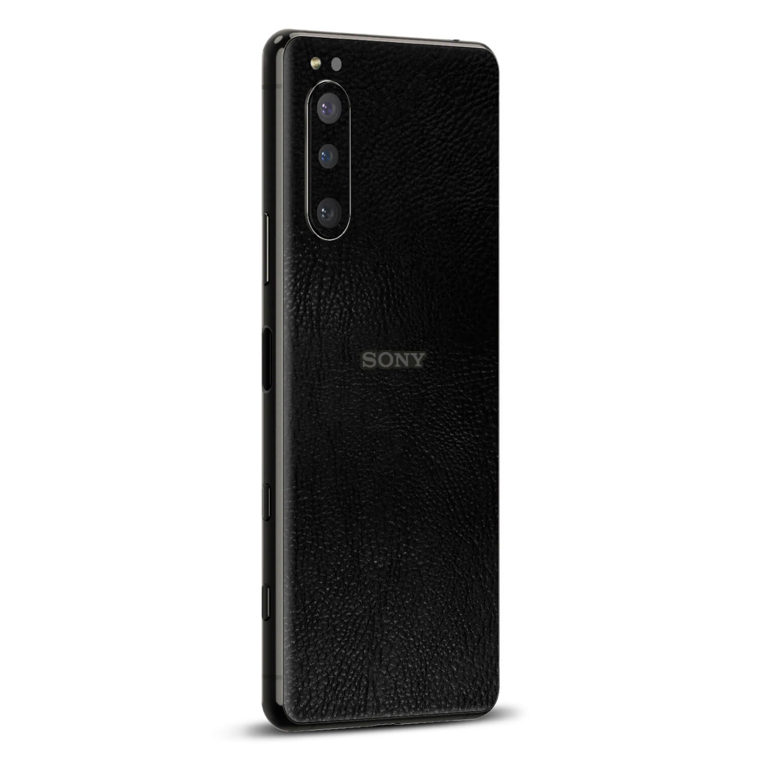 Sony Xperia 5 iv Black leather skins