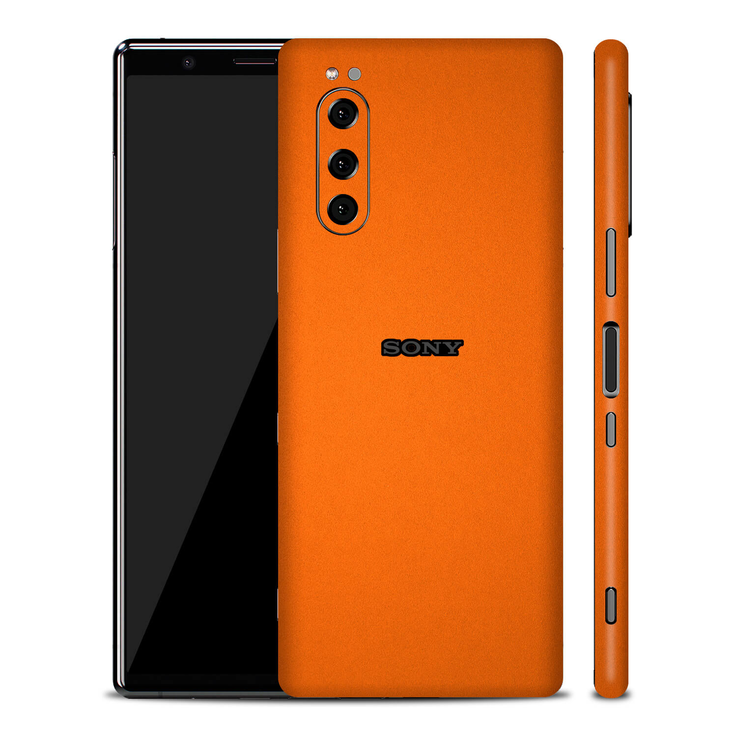 Sony WH1000XM3 Textured Matt Orange Skins