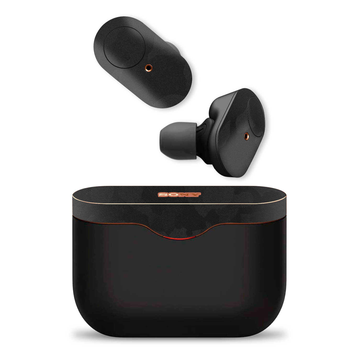 Sony WF-1000XM3 Wireless Noise Cancelling Headphone Black Camo Skins