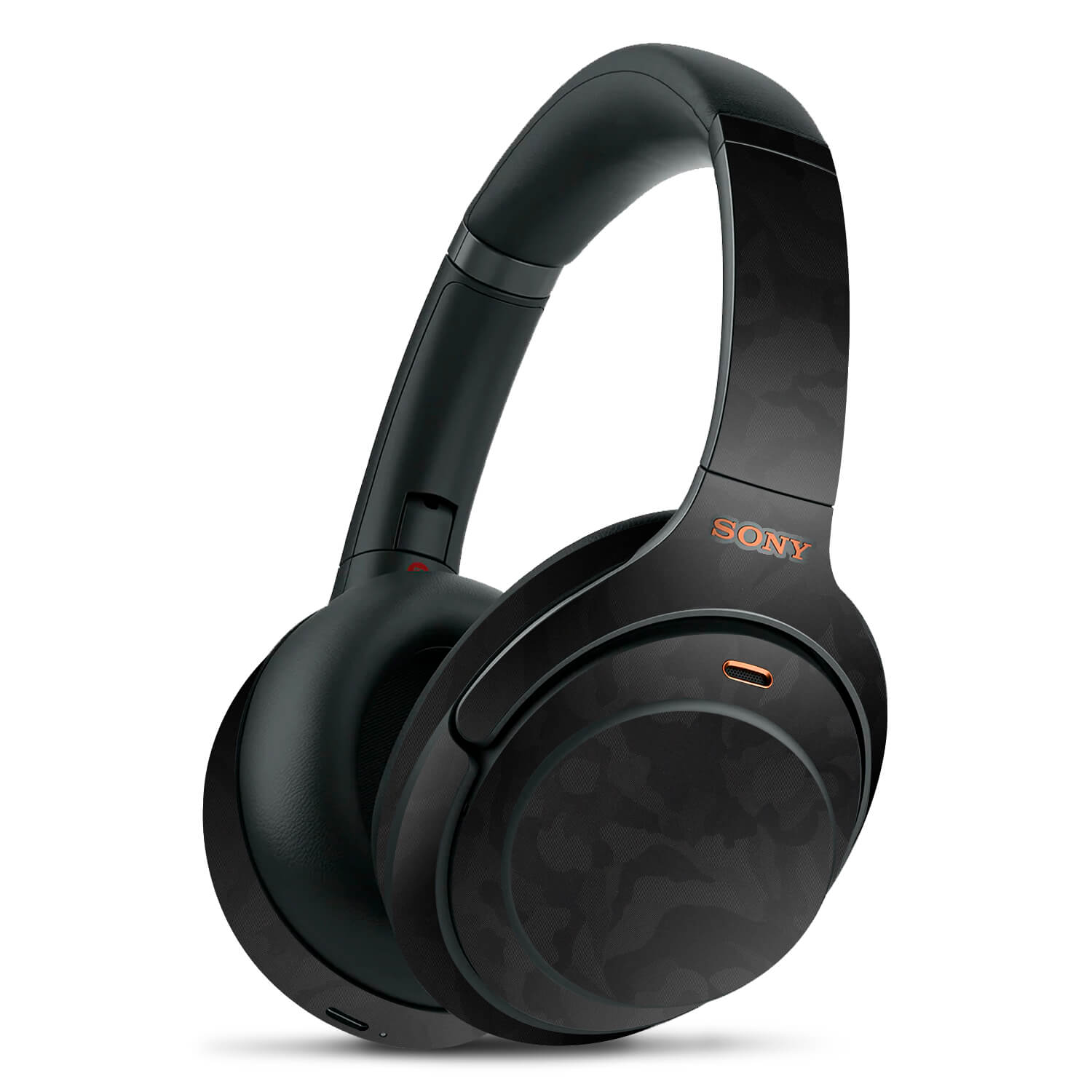 Sony WH1000XM3 Black Camo Skins