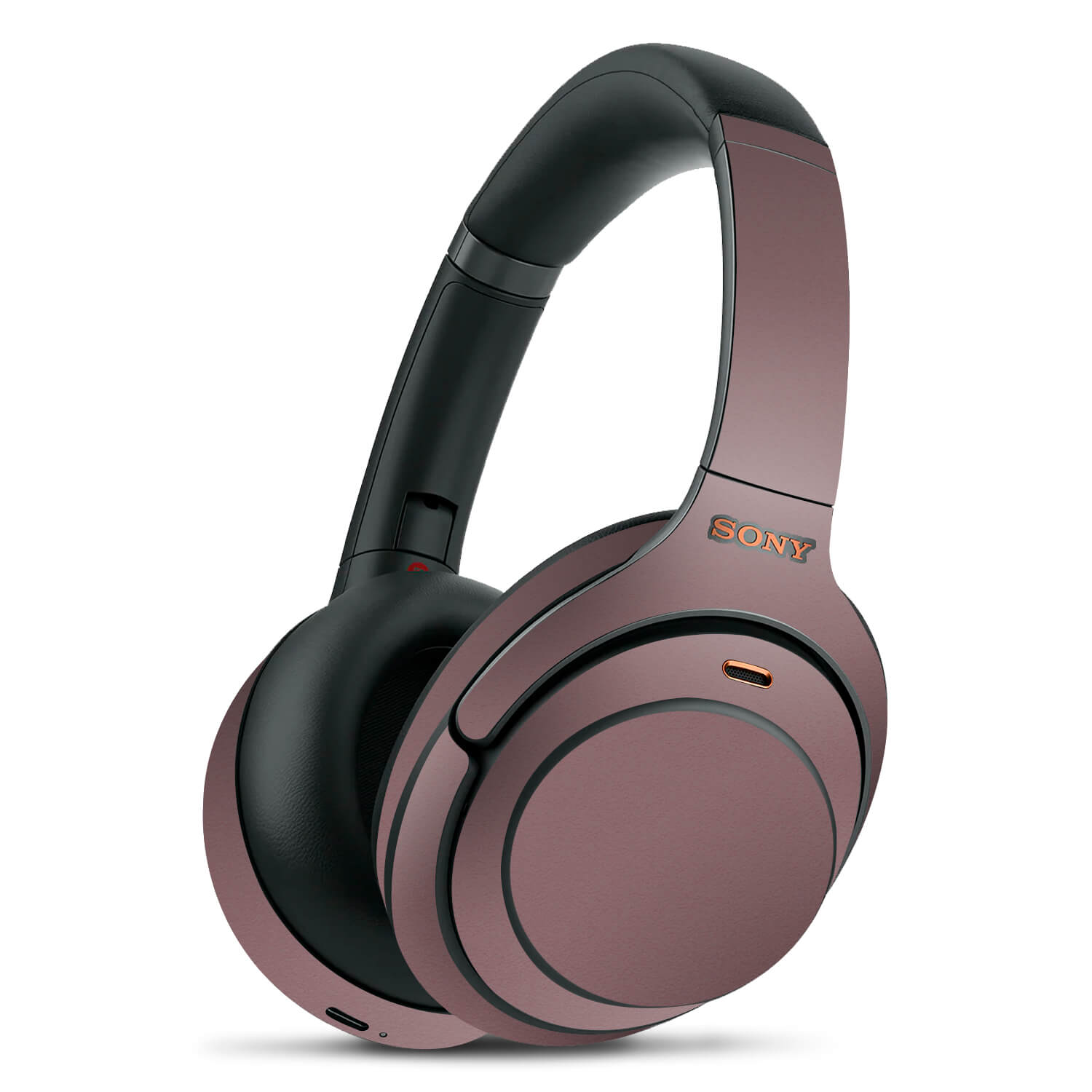 Sony WH1000XM3 Textured Matt Mulberry Skins