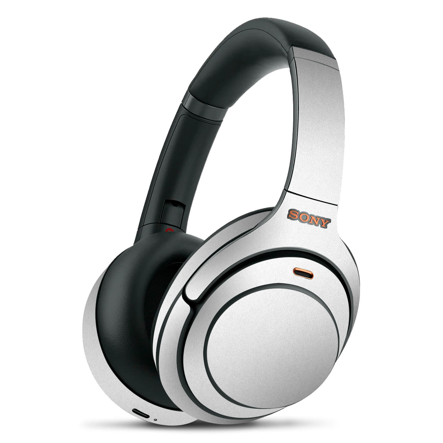 Sony WH1000XM3 Textured Matt White Skins