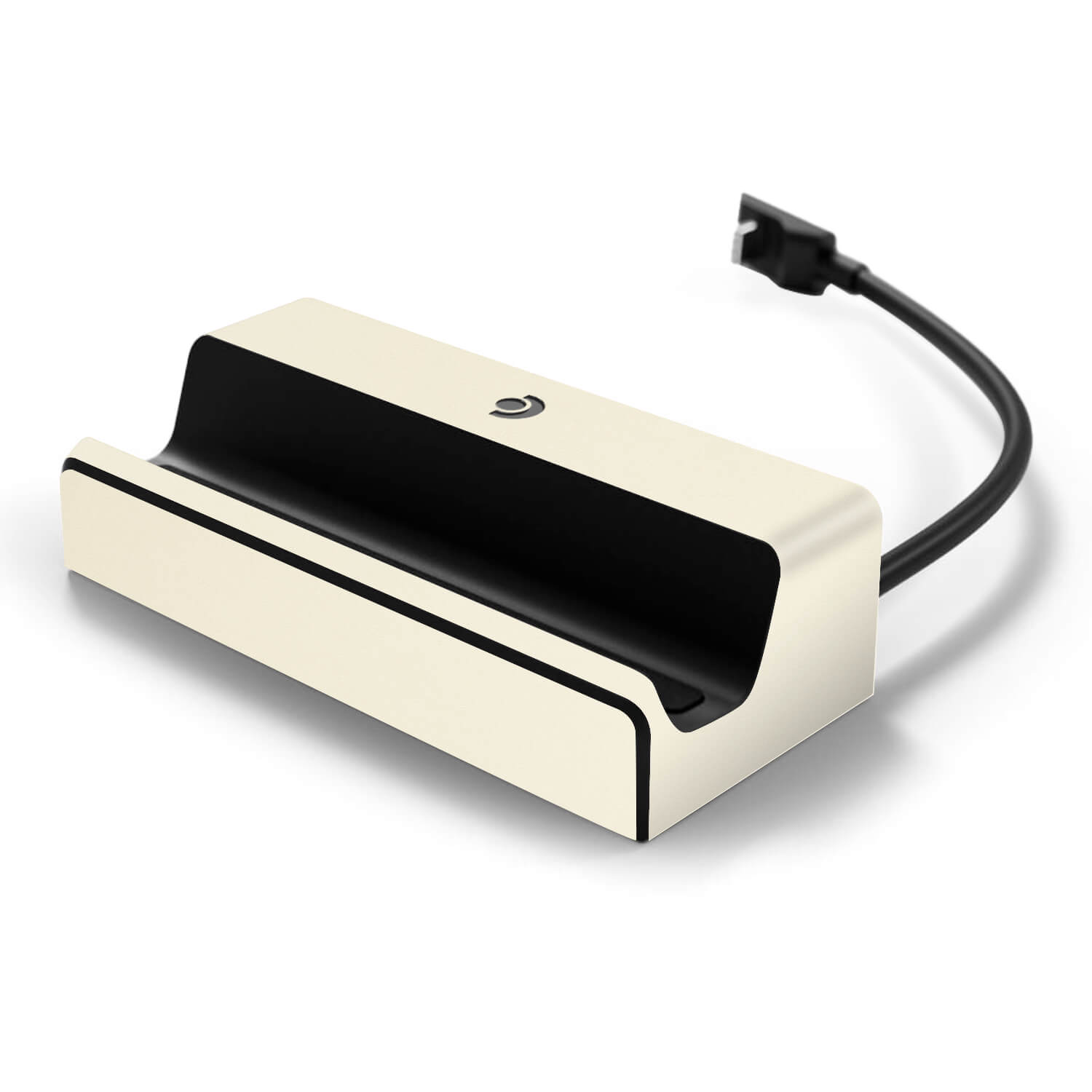 Steam Deck Docking Station Textured matt cream skins