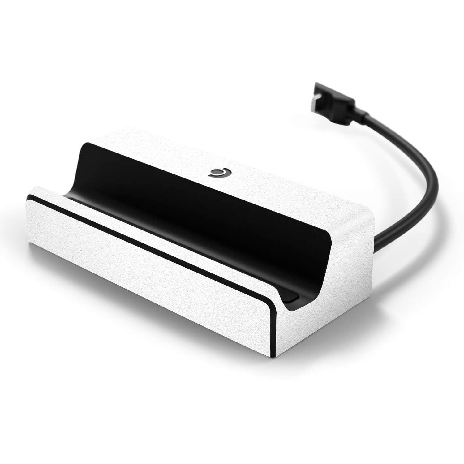 Steam Deck Docking Station Textured matt white skins
