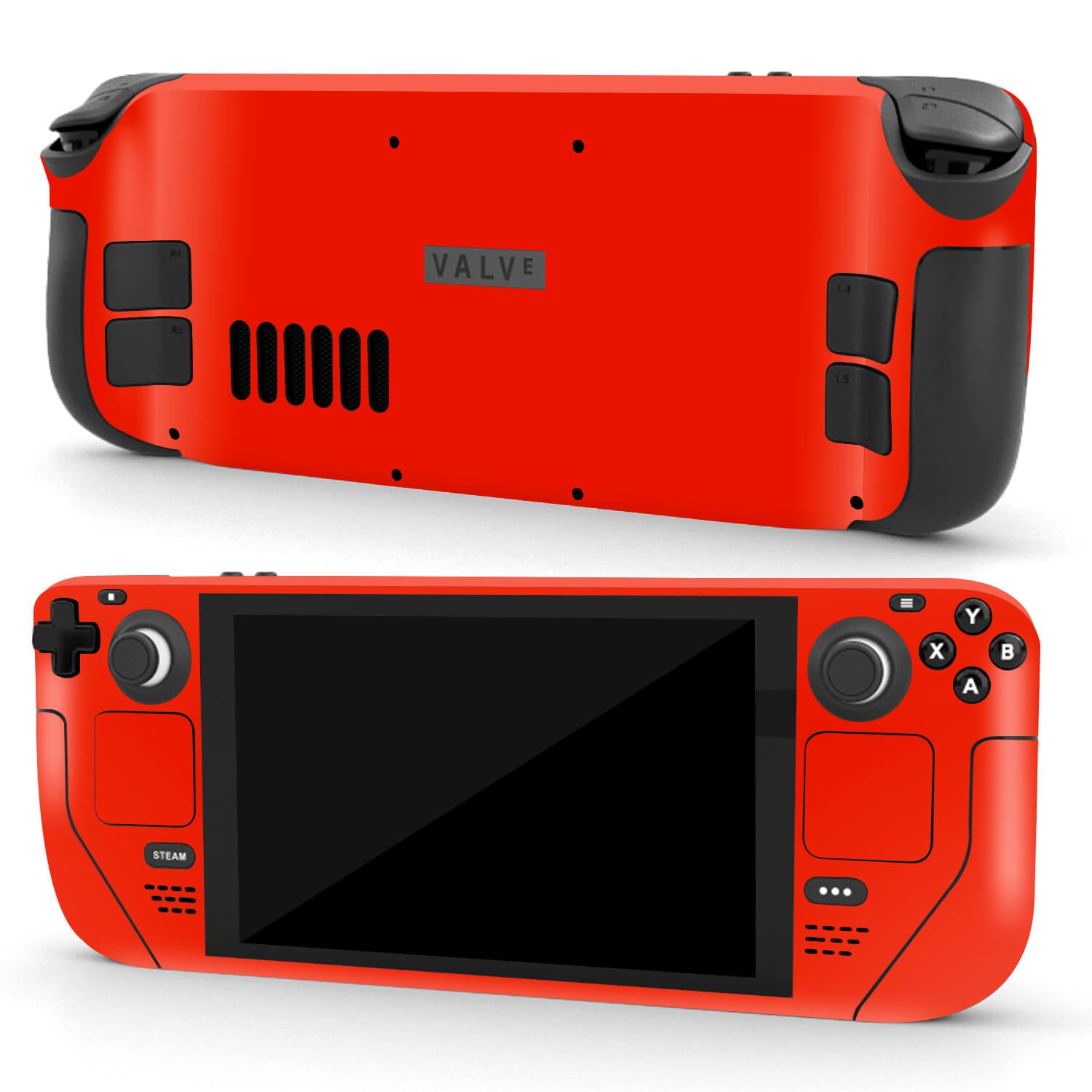 Steam Deck Dragon red gloss skins