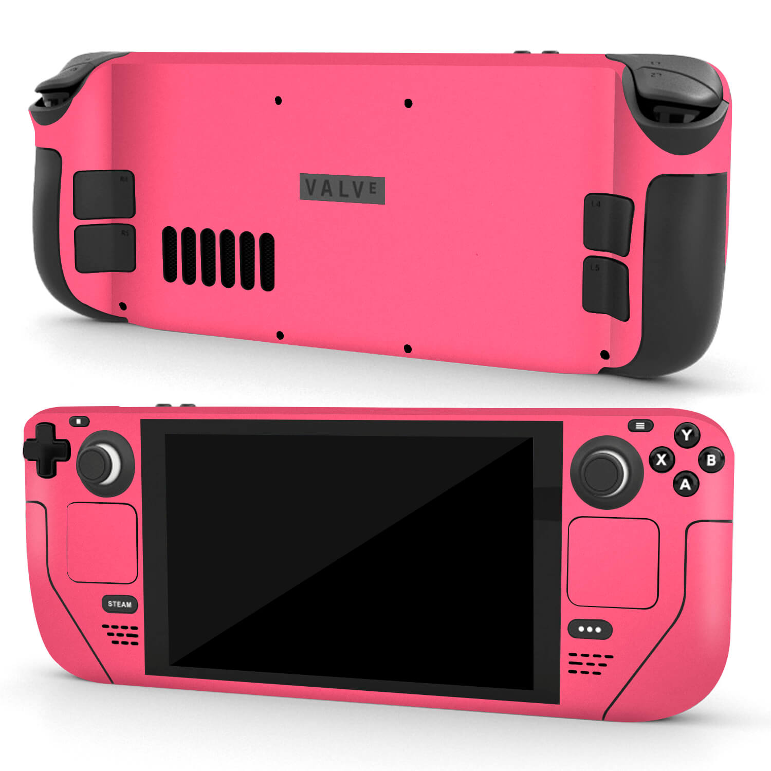 Steam Deck Textured matt pink skins