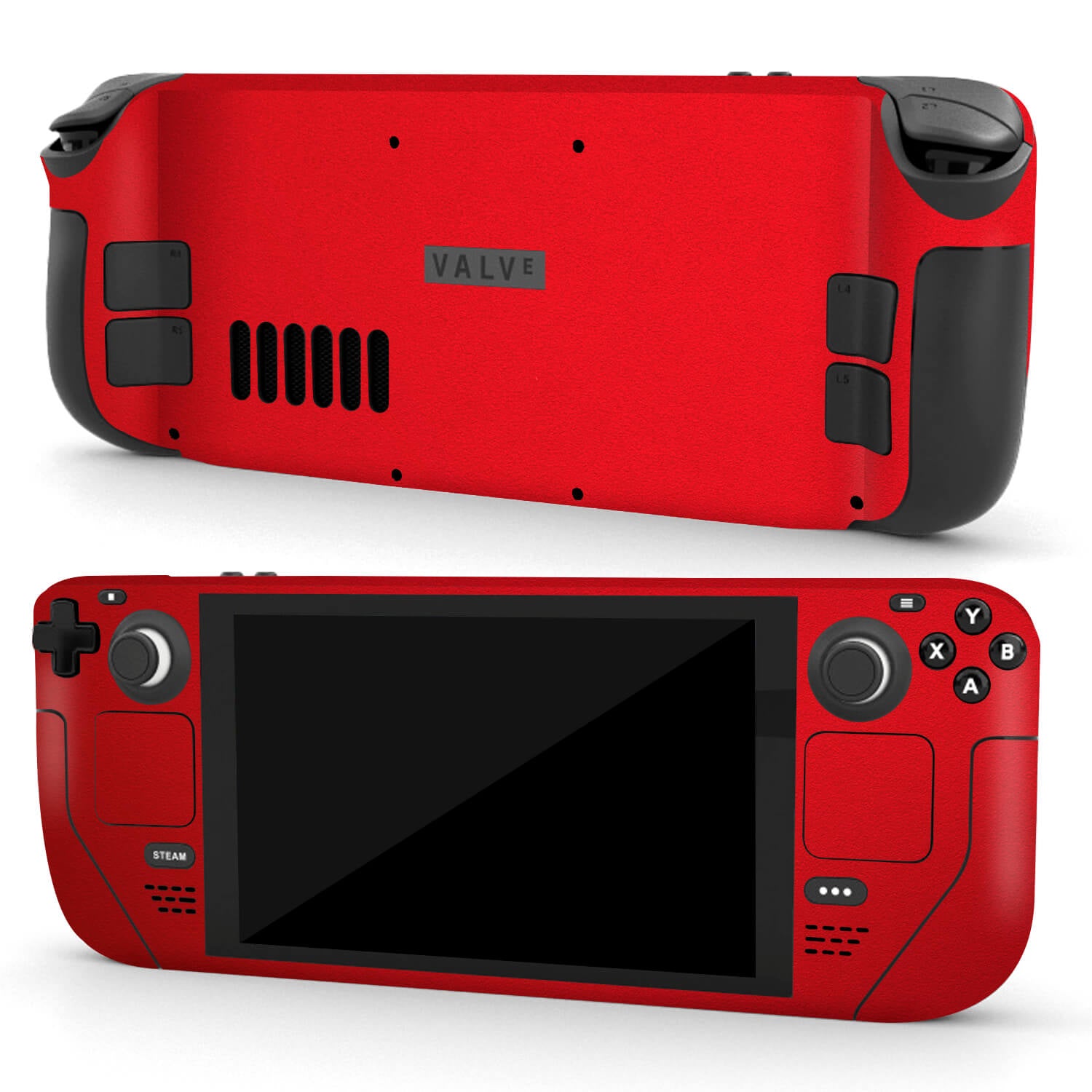 Steam Deck Textured matt red skins