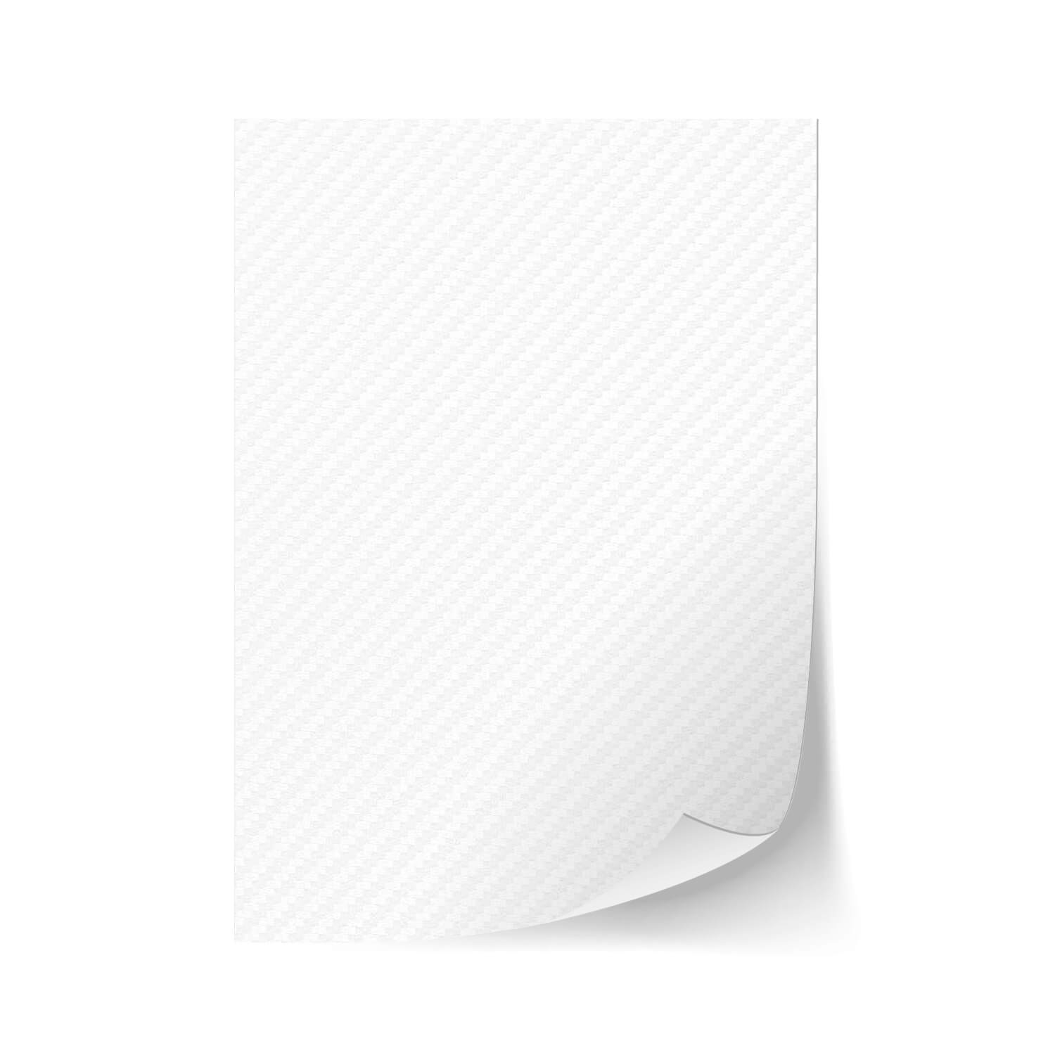 White carbon fibre skins 330mmx230mm