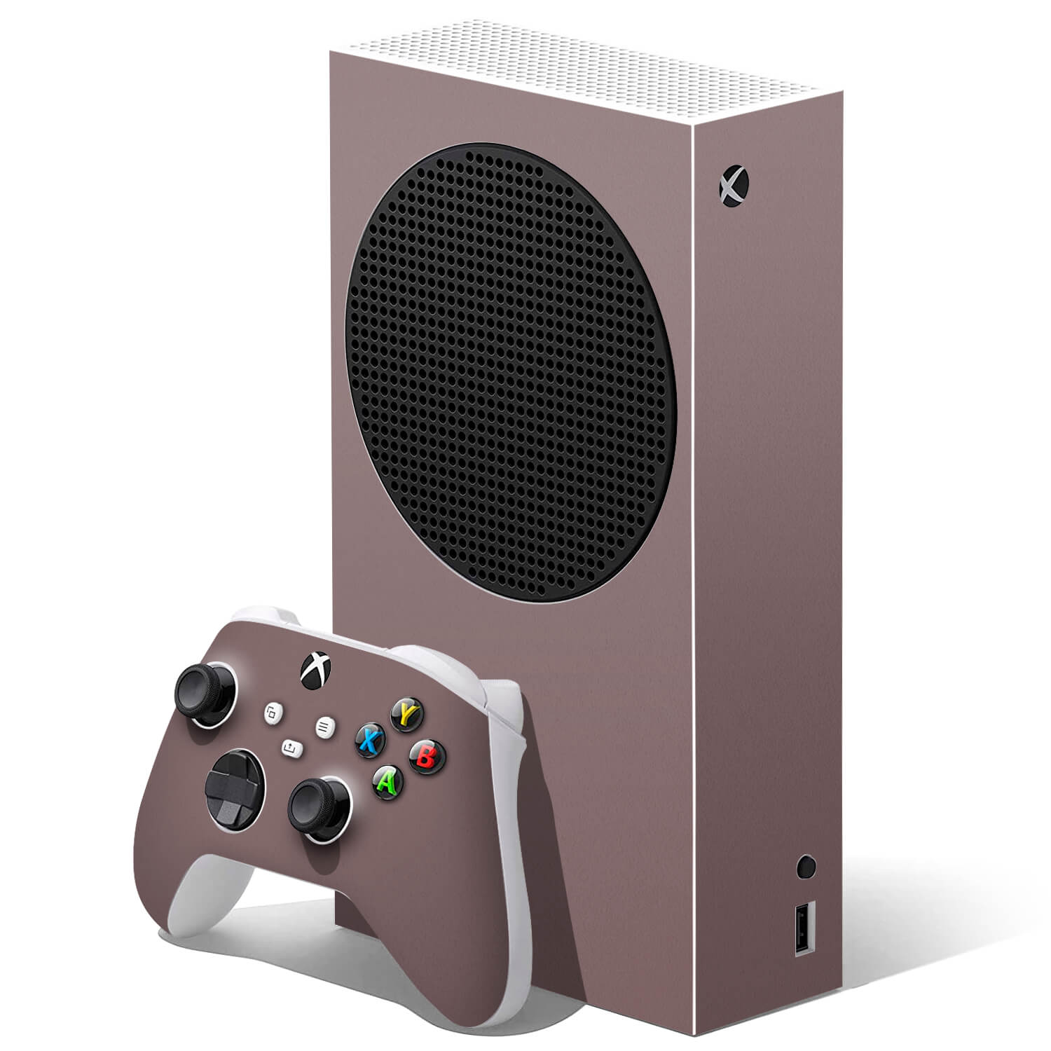 Xbox Series S Textured Matt Mulberry Skins